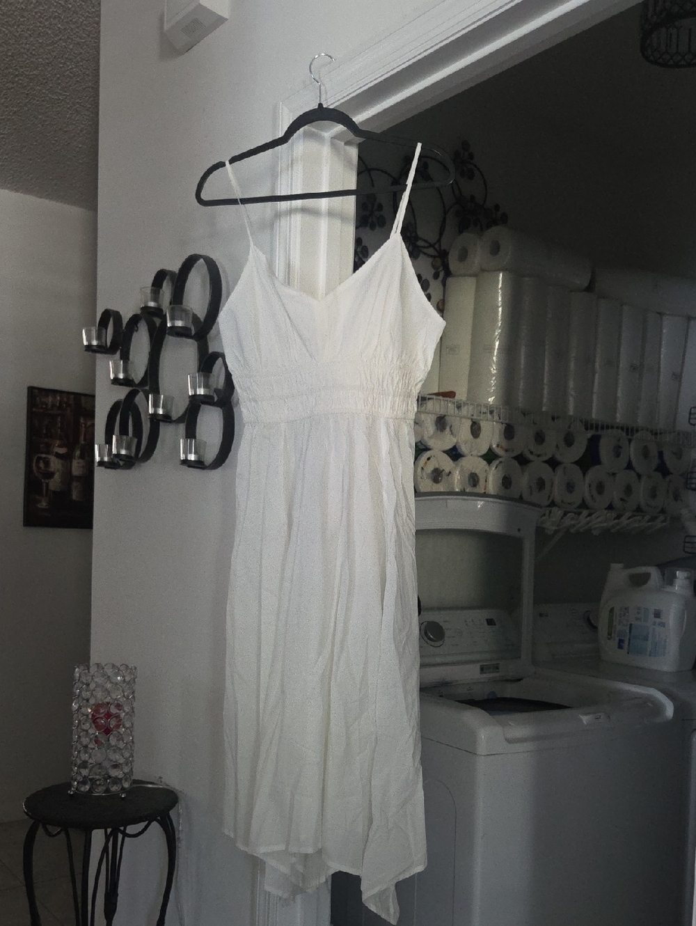 Dizzy Lizzy White Dress NWOT Xl